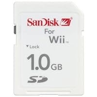 Wii Sandisk Memory 1GB SDSDG-1024-A50 (DVD)