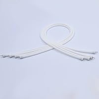 4 Pcs Jewelry DIY Silicone Rubber Cord Stretch Wire Stud Pin for Necklace 18