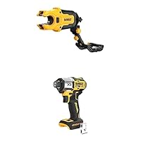 DEWALT IMPACT CONNECT Copper Tubing Cutter with Brace Bracket and DEWALT 20V MAX XR Cordless Drill, Impact Driver, Bare Tool