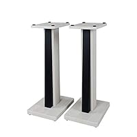 2Pcs Floor Speaker Stands, Surround TV Platform Equipment and Home Theater Stand, for Surround Sound and Book Shelf Speakers Beautiful Scenery