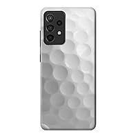 R2960 White Golf Ball Case Cover for Samsung Galaxy A52, Galaxy A52 5G
