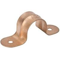 C13-038HC Pipe Strap Copper 3/8, Brass