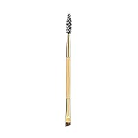 1PC Bamboo Handle Duo Eyebrow Brush Eye Brow Brush And Mascara Brush Eyebrow Comb Makeup Tools For Women Girls Makeup brush