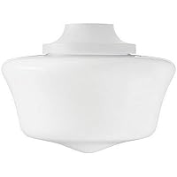 Hunter Fan Company, 99164, Original® Damp-Rated Traditional Globe Light Kit, White