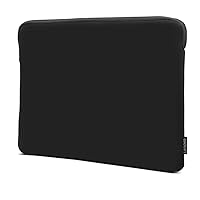 Lenovo Basic Laptop Sleeve 11 Inch Notebook/Tablet Compatible with MacBook Air/Pro Neoprene Material - Soft Fleece Lining - Zippered Top Opening - Black