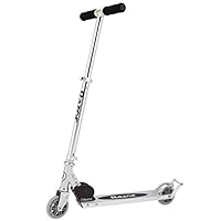Razor AW Kick Scooter for Kids - Wheelie Bar, Lightweight, Foldable, Aluminum Frame, and Adjustable Handlebars