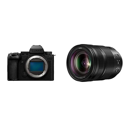 Panasonic LUMIX S5IIX Mirrorless Camera (DC-S5M2XBODY) with LUMIX S 24-105mm F4 Lens (S-R24105)