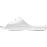 Nike Victori One Mens Comfort Slide Cz5478-100 Size 14 White/Black/White
