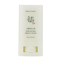 𝖡𝖾𝖺𝗎𝗍𝗒 𝗈𝖿 𝖩𝗈𝗌𝖾𝗈𝗇 Matte sun stick : Mugwort+Camelia(18g, 0.63oz) (SPF50+ PA++++) | Korean Skincare | Facial Moisturizer with SPF | No White Cast | Strong UV Protection | Non Greasy
