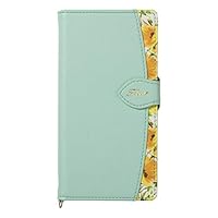 AQUOS sense2 Exclusive Notebook Type case Fleur Mint AQS2-FLE06