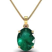 12.25 Ratti 11.00 Carat Lab Certified Natural Emerald Loose Gemstone Panna Gold Plated Pendant Locket
