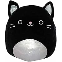 16 inch Black cat Stuffed Animals Cat Plush Pillow for Kids Toddlers, Cute Jumbo Plushies for Boys Girls