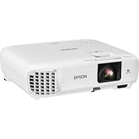 Epson V11HA03020 3800-Lumen (1024x768) LCD Projector, White (Renewed)
