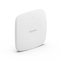 NETGEAR Cloud Managed Wireless Access Point (WAX605) - WiFi 6 Dual-Band AX3000 Speed | Up to 256 Client Devices | 802.11ax | Insight Remote Management | PoE Powered or AC Adapter (not Included)