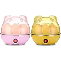 egg boiler Multifunctional Electric Egg Boiler Cooker Mini Steamer Poacher,Random Color (Color : Parent)