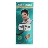 Super Vasmol 33 Hair Oil 100ml - Kesh Kala Enriched with Almond Protein by Hygienic Research Institute PVT Ltd
