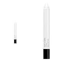 wet n wild Color Icon Cream Eyeshadow Makeup Multi-Stick White & White Pearl Bundle