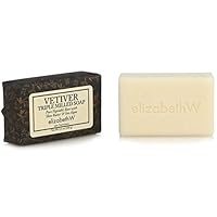 elizabeth W Vetiver Perfumed Triple Milled Soap