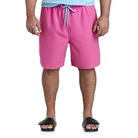 True Nation by DXL Men's Big and Tall Two-Tone Swim Trunks