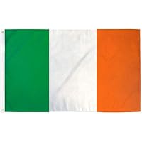 Ireland FLAG | 3x5 Ft | 100D Spun Super Polyester | Vibrant Colors, Brass Grommets, Fade Resistant