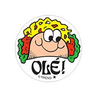 Olé!/Taco Scent Retro Stinky Stickers by Trend; 24 Seals/Pack - Authentic 1980s Designs!