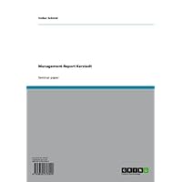 Management-Report Karstadt Management-Report Karstadt Kindle Paperback