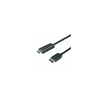 VisionTek DisplayPort to HDMI 2.0 Cable - Connects to HDMI Display, TV, or Projector (901214), 6 feet