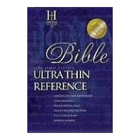King James Version, Ultrathin Reference, Black Leather King James Version, Ultrathin Reference, Black Leather Leather Bound