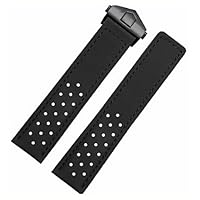 20mm Suede Leather Strap compatible with TAG HEUER MONACO CARRERA FORMULA 1 Watch