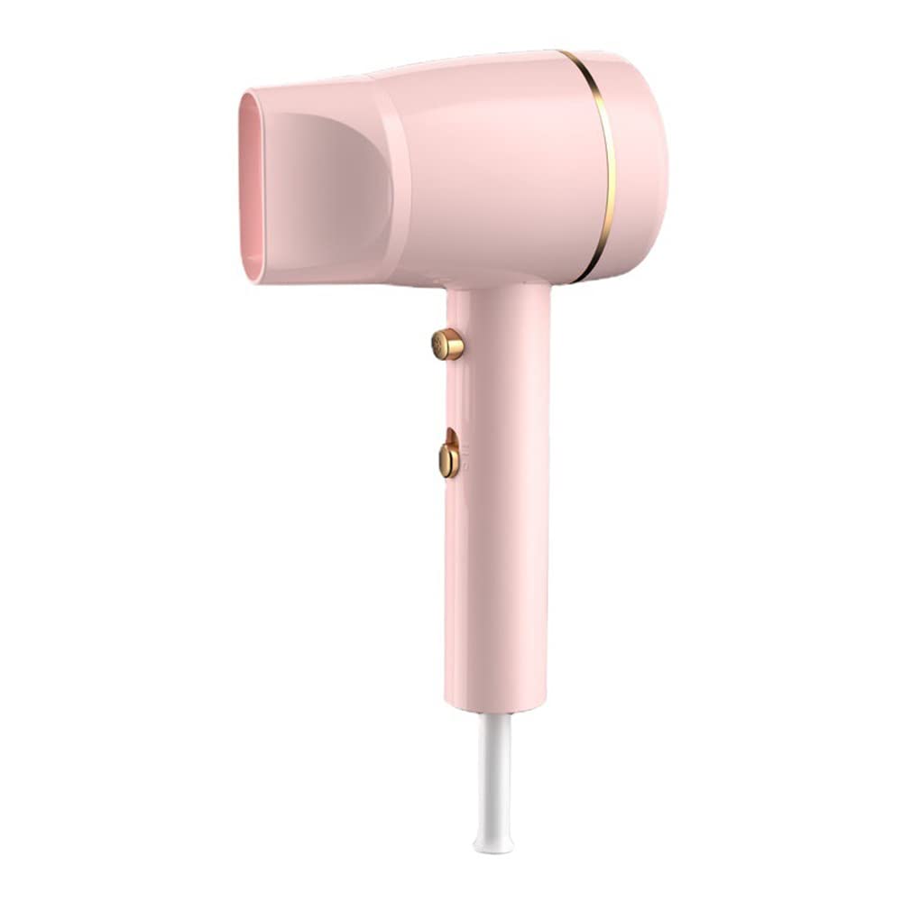 Mua Professional Hairdryer 1200W Powerful Hair Dryer Portable Travel Fast Drying  Hair Lightweight Quiet Blow Dryer Hot/Cold DC Motor Compact Hair Dryer  Protect Hair for Home and Salon Men and Women,Pink trên