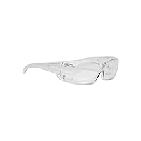 Y22CFC Gemstone Diamond OTG Visitor Safety Glasses with Lens, Standard, Clear (One Pair)