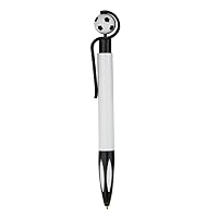 Novelty Ballpoint Pen Sports Pen 1.0mm Nib Refillable Anti-slip Silicone Grip Sports Game Reward For Boy Girl Kid Football Gifts For Kids Boys Men Women Party Gifts Unique