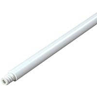 SPARTA 4023000 Plastic Broom Handle, Mop Handle With Reinforced Tip For Cleaning, 36 Inches, White