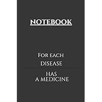Notebooks-For Each Disease has a Medicine