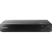 Sony BDP-BX370 / BDP-S3700 Region Free Blu-ray Player, Multi Region Smart WiFi 110-240 Volts, 6FT HDMI Cable & Dynastar Plug Adapter Bundle Package