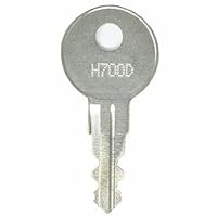 Better Built H700D Replacement Toolbox Key: 2 Keys