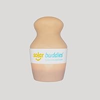 Nude Solar Buddies Refillable Roll On Sponge Applicator For Kids, Adults, Families, Travel Size Holds 100ml Travel Friendly for Sunscreen, Suncream and Lotions