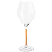 Veuve Clicquot Champagne Flute Glass Trendy Prestige Yellow 280 ml (1 pc)