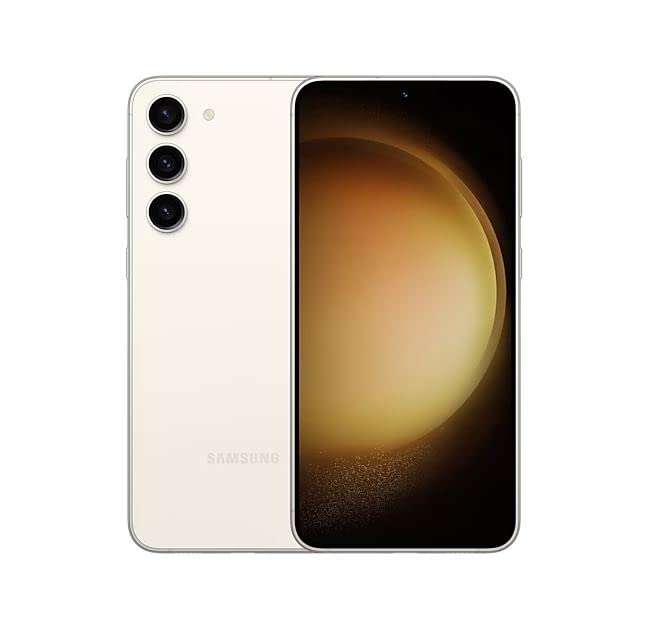 Galaxy S23+ Plus Cell Phone, SIM Free Factory Unlocked Android Smartphone, 256GB Storage, 50MP Camera, Night Mode, Long Battery Life, Adaptive Display, Korean International Version, 2023, Cream