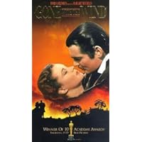 Gone with the Wind Gone with the Wind VHS Tape Hardcover Paperback