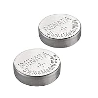 Renata 337 SR416SW Batteries - 1.55V Silver Oxide 337 Watch Battery (2 Count)