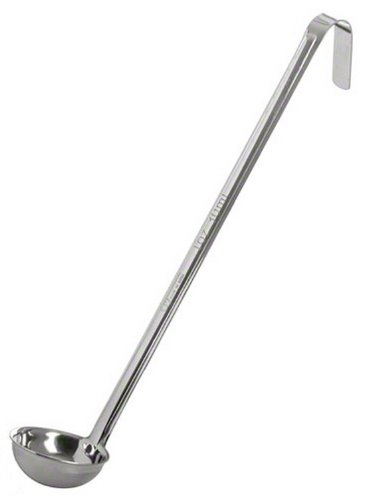 American Metalcraft L1101 One-Piece Ladle, 1-Ounce, Silver