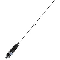 ProComm JBC3600 36-Inch Kwik Tune Antenna, 25 Watt Rated, Ring Tunable Base Loaded CB Antenna Pretuned to 27 MHz, Unique High Performance Design for Low SWR, Field Tunable