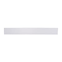 School Smart Ruled Sentence Strips, 3 x 24 Inches, White, Pack of 100,6471