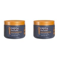 Cantu Shea Butter Men's Collection Leave in Conditioner, 13 oz. (Pack of 2)