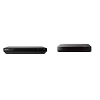 Sony UBP-X700M 4K Ultra HD Home Theater Streaming Blu-ray DVD Player with Wi-Fi & BDP-BX370 Streaming Blu-ray DVD Player with Built-in Wi-Fi