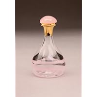 Baby Pink Contemporary Timeless Traditions Glass Tear Bottle 2 Inch