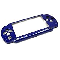 New Repair Front Faceplate Case Cover Shell Part for PSP 1000 1001 Console Blue