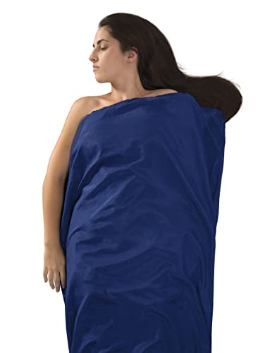 Amazon.com : Sleeping Bag Liner Travel and Camping Sheet Lightweight  Compact Sleep Bag Sack Picnic (Blue, 82.5 X 45 Inch) : Sports & Outdoors
