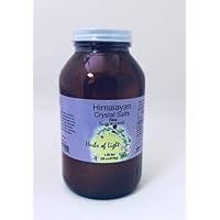 Himalayan Crystal Salts-Amber Jar Fine Herbs of Light 1.25 lbs Fine Salt